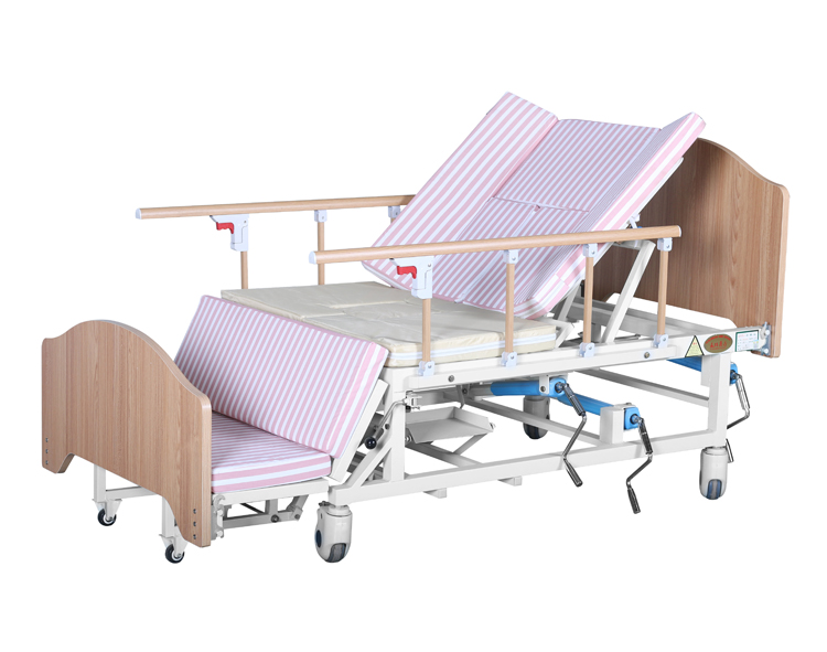 C07（Y）木质床头床尾手动家居护理床
