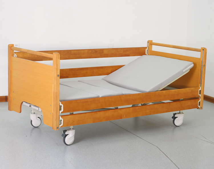 MS-03 home type lifting guardrail two crank hospital bed